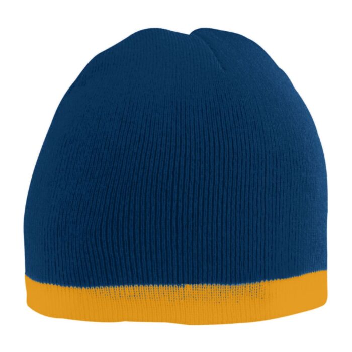 Two-Tone Knit Beanie Thumbnail
