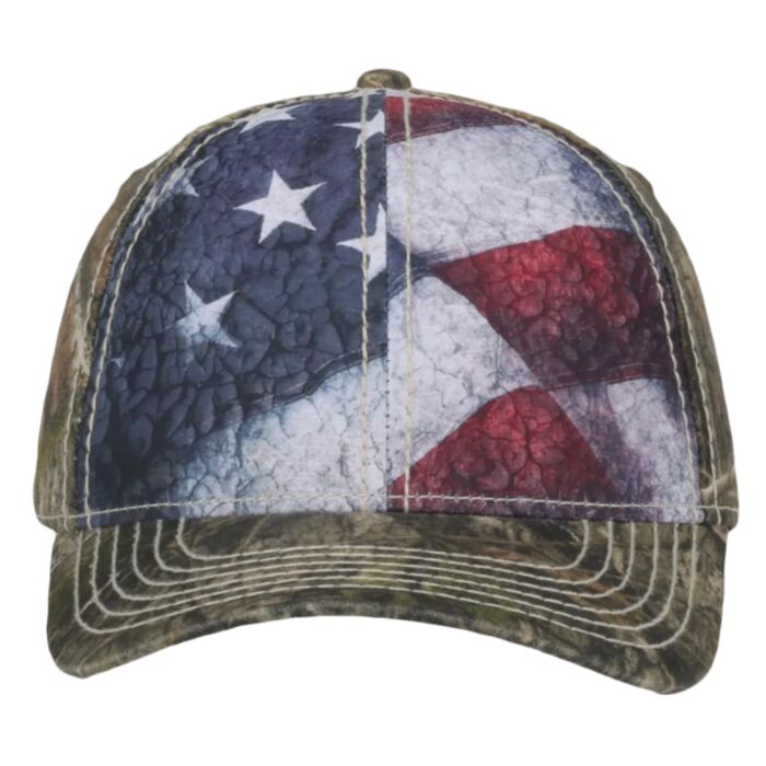 Sublimated Flag Front W/Camo Back Thumbnail