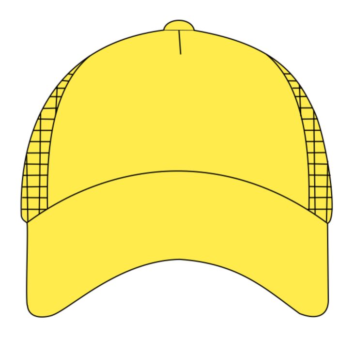Trucker Reflector High-Visibility Constructed Cap Thumbnail
