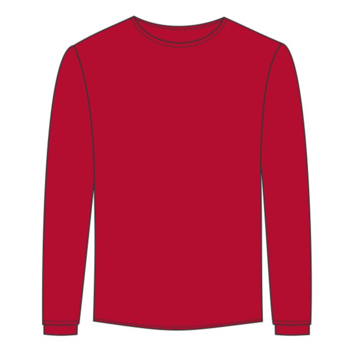 Dyenomite Adult Rainbow Spiral Long-Sleeve Tee Thumbnail