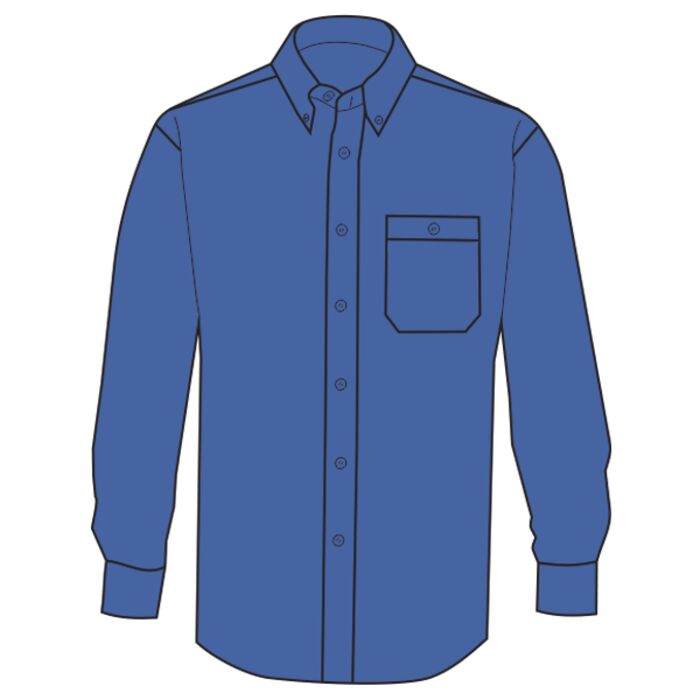 UltraClub Men's Yarn-Dyed Micro-Check Woven Thumbnail