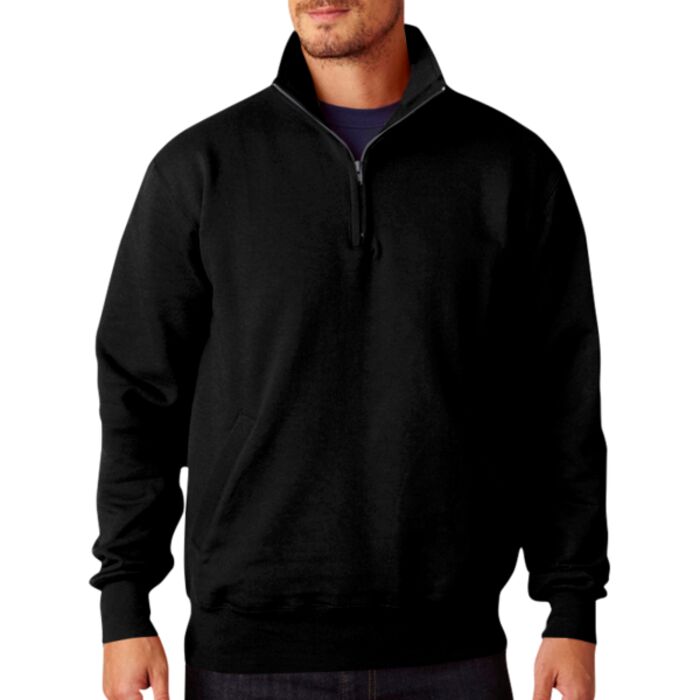 Adult Double Dry Eco&reg; 1/4-Zip Pullover Fleece Thumbnail