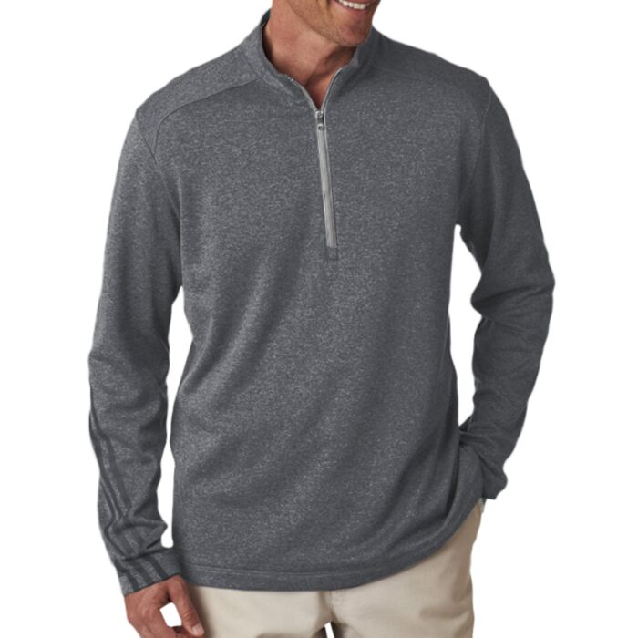 Men’s Heather 3-Stripes 1/4-Zip Fleece Thumbnail