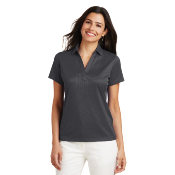 Ladies Performance Fine Jacquard Polo Thumbnail